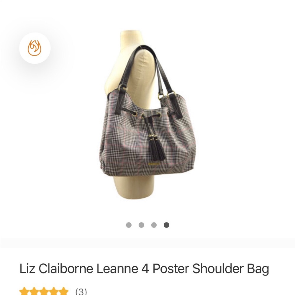New Liz Claiborne shoulder bag.